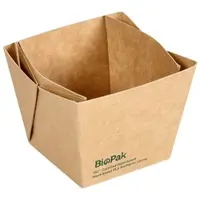 Duni GmbH Viking Cube Mini 250 ml Braun Karton/PLA 75x75x60 | Packung (300 Stück)
