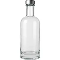 BieTal Glas Trinkflasche Style Bottle Flasche OHNE LOGO 750ml für Sprudel