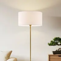LumenXL Stehleuchte mit Stoffschirm - Valya