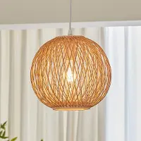 LumenXL Boho-Hängeleuchte aus Holz - Madera