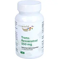 Vitaworld Trans-Resveratrol 550 mg Kapseln 60 St
