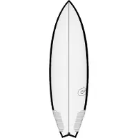 Torq Surfboard TEC Go-Kart 5.8 Rail Schwarz