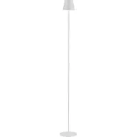Selltec LED Stehleuchte Touch höhenverstellbar, dimmbar per Touch, IP54, USB, Memoryfunktion weiß Wohnzimmer, Schlafzimmer, Flur, Esszimmer, Küche, Garten, Terrasse, Außenbereich, Kinderzimmer, Büro