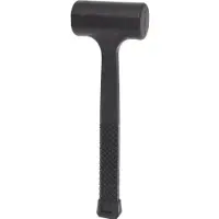 Ks Tools 140.5252-E, Vorschlaghammer, Polyurethan (PU), Glasfaser, Schwarz, 27 cm, 600 g