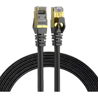 Elfcam Cat 7 Patchkabel 30 m, Netzwerkkabel RJ45 SFTP, 10 Gbit/s, 600 MHz, 100% Kupfer, geschirmt, Ethernet LAN Kabel für Router, PC, Konsole