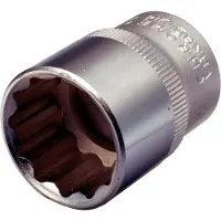 Ks Tools Werkzeuge-Maschinen GmbH 1/2 12-kant-Stecknuss, 15/16, auf Hänger