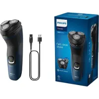 Philips Wet und Dry Rasierer S1151/00 27 Klingen, 3D-Köpfe, Trocken und Nass
