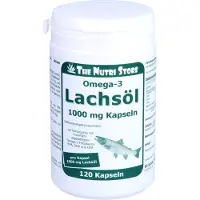 Hirundo Products THE NUTRI STORE Omega-3 Lachsöl 1000 mg Kapseln, 120 St. Kapseln