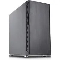 Nanoxia Deep Silence 8 Pro, Micro Tower, PC, Schwarz, ATX, EATX, Kunststoff, Stahl, 18 cm
