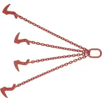Pewag Forstketten Set Güte 8 für den professionellen Einsatz, 2x 0,9 m und 2x 1,0 m