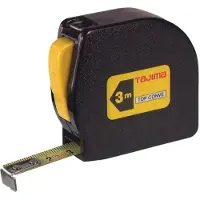 Tajima Ergonomisches Bandmaß, 5 m/13 mm Original mit Clip, 1 Stück, TAJ-11664