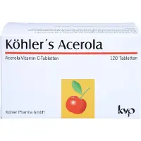 Köhler Pharma GmbH Köhler's Acerola Acerola-Vitamin C-Tabletten, 120 St. Tabletten