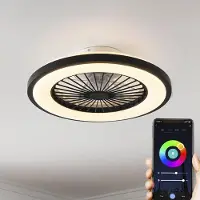 LumenXL Deckenventilator Starry mit Fernbedienung - TUYA und RGBW