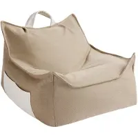 WigiWama Sitzsack Outdoor, beige