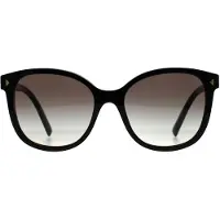 Prada PR22ZS Damen-Sonnenbrille Vollrand Quadratisch Acetat-Gestell, schwarz