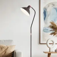 LumenXL Stehleuchte mit schwenkbarem Schirm - Freddie - Braun