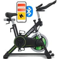 Zipro Heimtrainer Fahrrad Dynamite – Magnetisches Fitnessbike für Zuhause Leiser Hometrainer mit Verstellbarem Sattel LCD Display Kompakt & Stabil