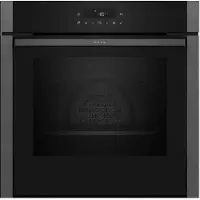 NEFF N 50, Backofen B5ACJ7AG3, 60 x 60 cm, Graphite-Grey, CircoTherm, Pyrolyse, Slide & Hide, inkl. 5 Jahre Garantie