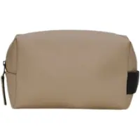 Rains Unisex. 15580 Kulturbeutel Wash Small beige (OSFA), Lässig, Polyester