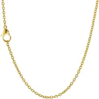 Boccia 08048-02 Damenkette Titan Goldfarben