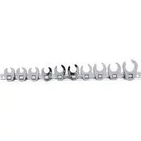 Ks Tools 3/8" 12-kant-Einsteck-Maulschlüssel-Satz, 10-tlg10-22mm