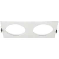 Azzardo AZ1739 Deckenleuchte Hugo 2 Downlight weiß