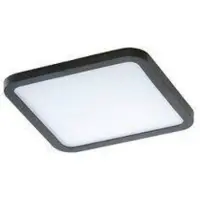 Azzardo AZ4375 Deckenleuchte SLIM 9 SQUARE 4000K IP44 schwarz