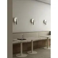 DFTP Furiko Wandleuchte Black - by Nordlux, Furiko, Weiß, für Schlafzimmer, Metall, Design