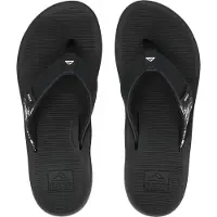 Reef Flip Flops Santa Ana Damen Black White-Schuhgröße 38,5