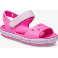 Crocs Mädchen Bayaband T Sandale Electric Pink