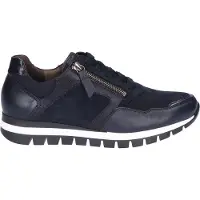 Gabor Comfort Damen-Schnürhalbschuh Dunkel-Blau, Farbe:blau, UK Größe:41/2