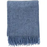 Klippan Yllefabrik Gotland Plaid aus Wolle 130 x 200 cm