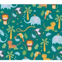 A.S. Création Vliestapete "Little Love" Motiv abstrakt naturalistisch glatt Kindertapete Tapete Dschungel Tapeten Kinderzimmer Schlafzimmer Design