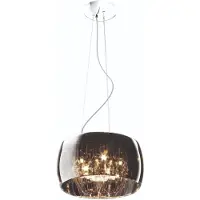 Zuma Line Pendelleuchte 5x G9 Rauchchrom Kristall P0076-05L-F4FZ