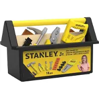 Stanley Jr. Offener Werkzeugkasten 24 Teile, Gelb