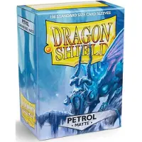 Dragon Shield ART11020 - Matt - Petrol (100), Schutzhülle für Karten