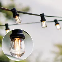 LumenXL Illu Lichterkette, Doppelfilament LED Glühlampen, 5-100 Meter - dimmbar