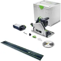 Festool Akku-Tauchsäge TSC 55 KSEB-Basic Nr. 577988 + Führungsschiene FS 1400/2