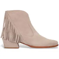 Wonders für Damen. D-2005 Lederstiefeletten FEI 05 taupe (39), 1 bis 3 cm, Lässig