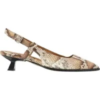 Via vai Slingpumps Damen Lea Elina Cobra Cognac-Schuhgröße 40