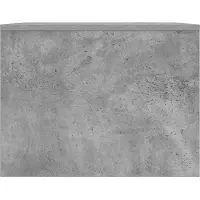 vidaXL Couchtisch Betongrau 90 x 50 x 37 cm Holzwerkstoff