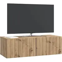 vidaXL Wandmontierter TV-Schrank 98 x 41 x 30 cm Artisan-Eiche