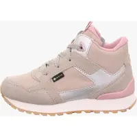 Superfit Dash Mid GTX Kinder Sneaker, Beige/Pink, 27, Kinderschuhe