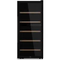 LES PETITS CHAMPS Weinkühlschrank CAVCDB91 Schwarz, 91 Flaschen, Kapazität 204L