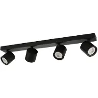 ITALUX SPL-31959-4B-BK Karlota Deckeneinbaustrahler/Spot 4xGU10 schwarz