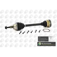 BGA DS9634L Antriebswelle Vorne Links für VW Golf VII Schrägheck (5G1, BQ1, BE1, BE2) GOLF VI (5K1) Golf V Schrägheck (1K1) TOURAN (1T1, 1T2) T-Roc