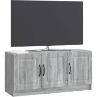vidaXL TV-Schränk Graues Sonoma 99 x 34,5 x 47 cm Holzwerkstoff