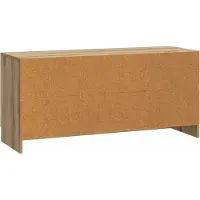 vidaXL TV-Schränk 102 x 34,5 x 47 cm Artisan-Eiche Holzwerkstoff