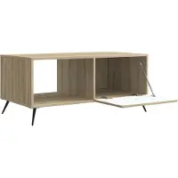 vidaXL Couchtisch Sonoma-Eiche 90 x 50 x 40 cm Holzwerkstoff
