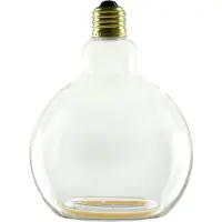 Segula 55015 LED-Schwebelampe, 125 dimmbar, warmweiß, E27, 6,2 W (35 W), 460 lm, 2000–2700 K